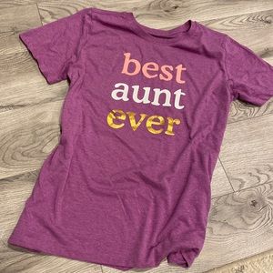 Best Aunt Ever! Tee shirt ❤️